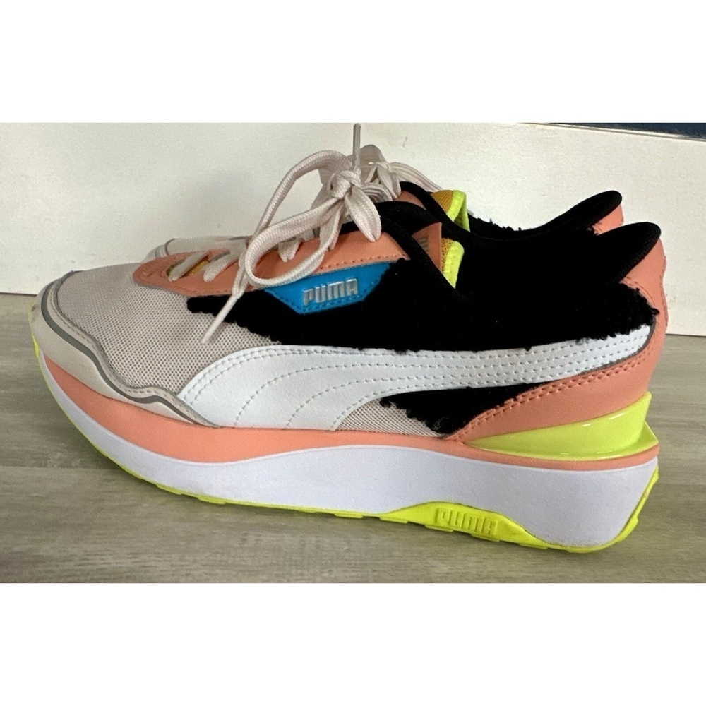 Puma Womens Cruise Rider 385518-01 White Casual Shoes Sneakers size 8.5 - Picture 6 of 10